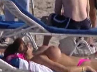 Watch video Silicone beach