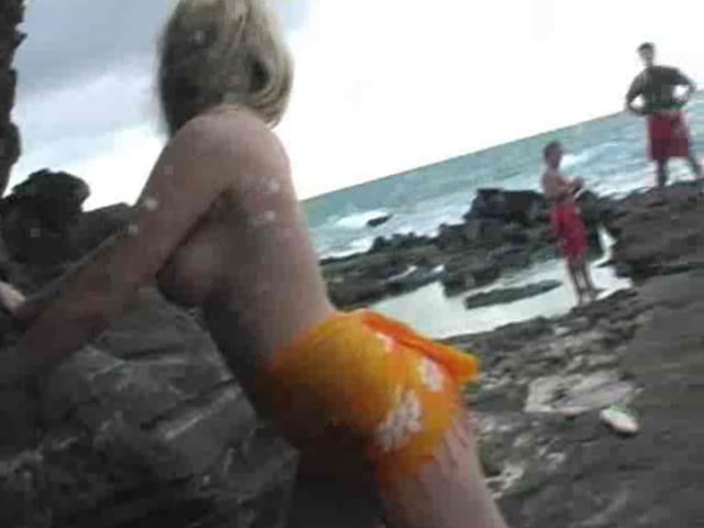Watch video Alison Masturbates on the Beach