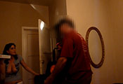 Watch video Downblouse Pizza Delivery (Kimberly)